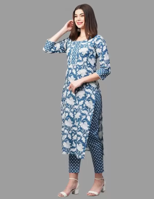 Stylish Printed Combo Kurtis (Pack Of 2)