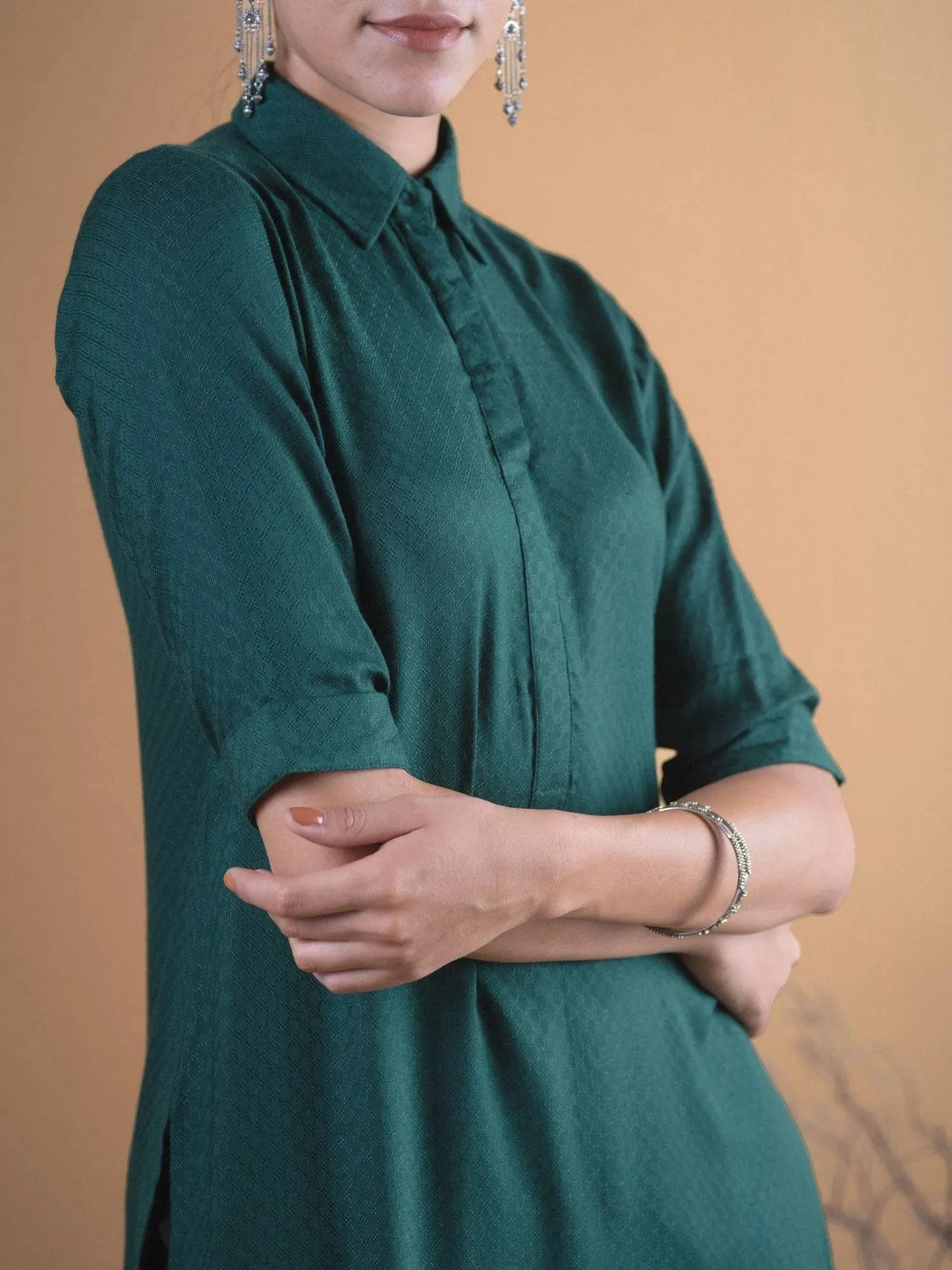 Design Rayon Kurta and Dress (PACK OF 2)