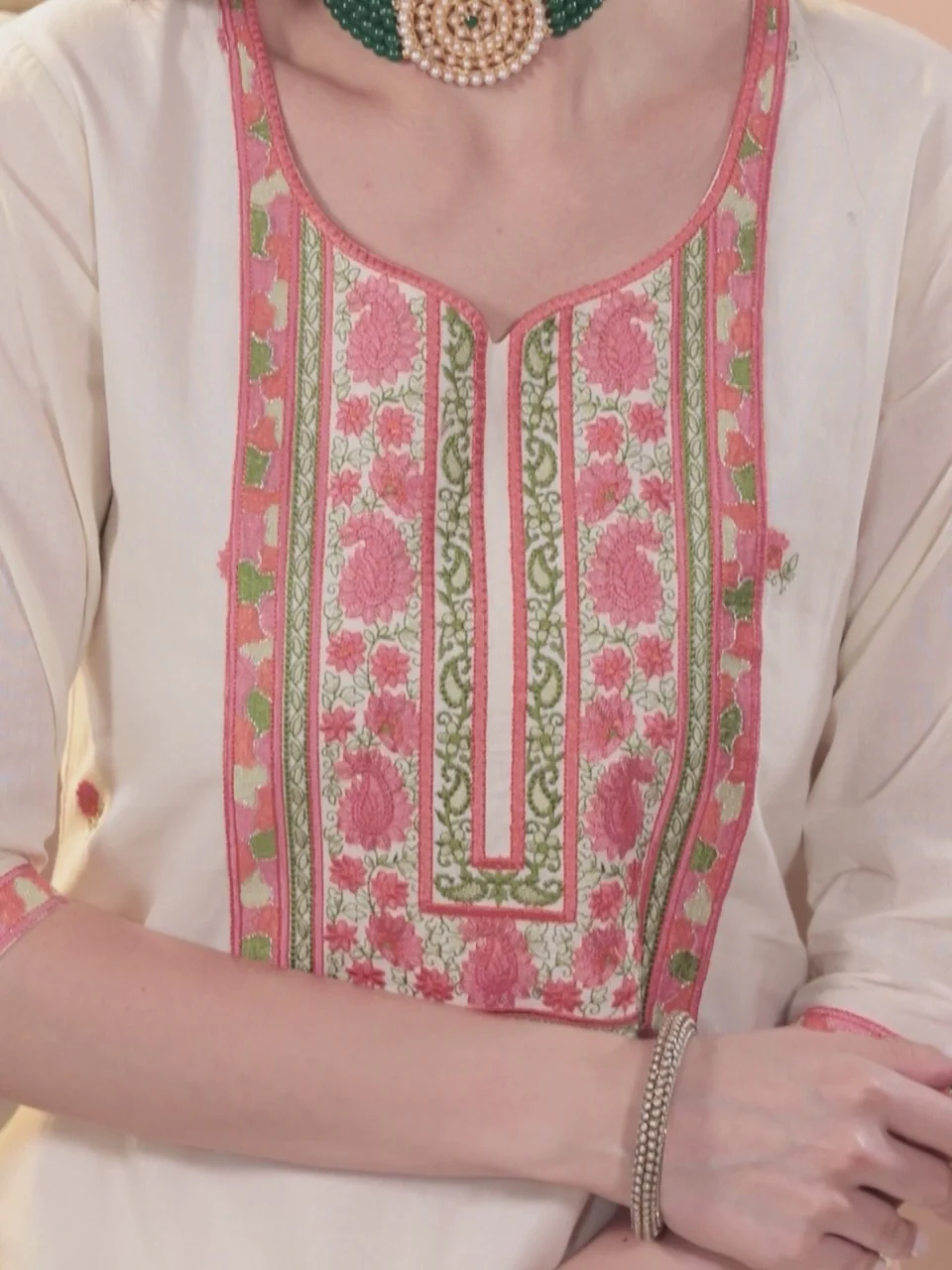 Design Cotton Straight Kurta and Anarkali Kurta With Palazzos & Dupatta (PACK OF 2)