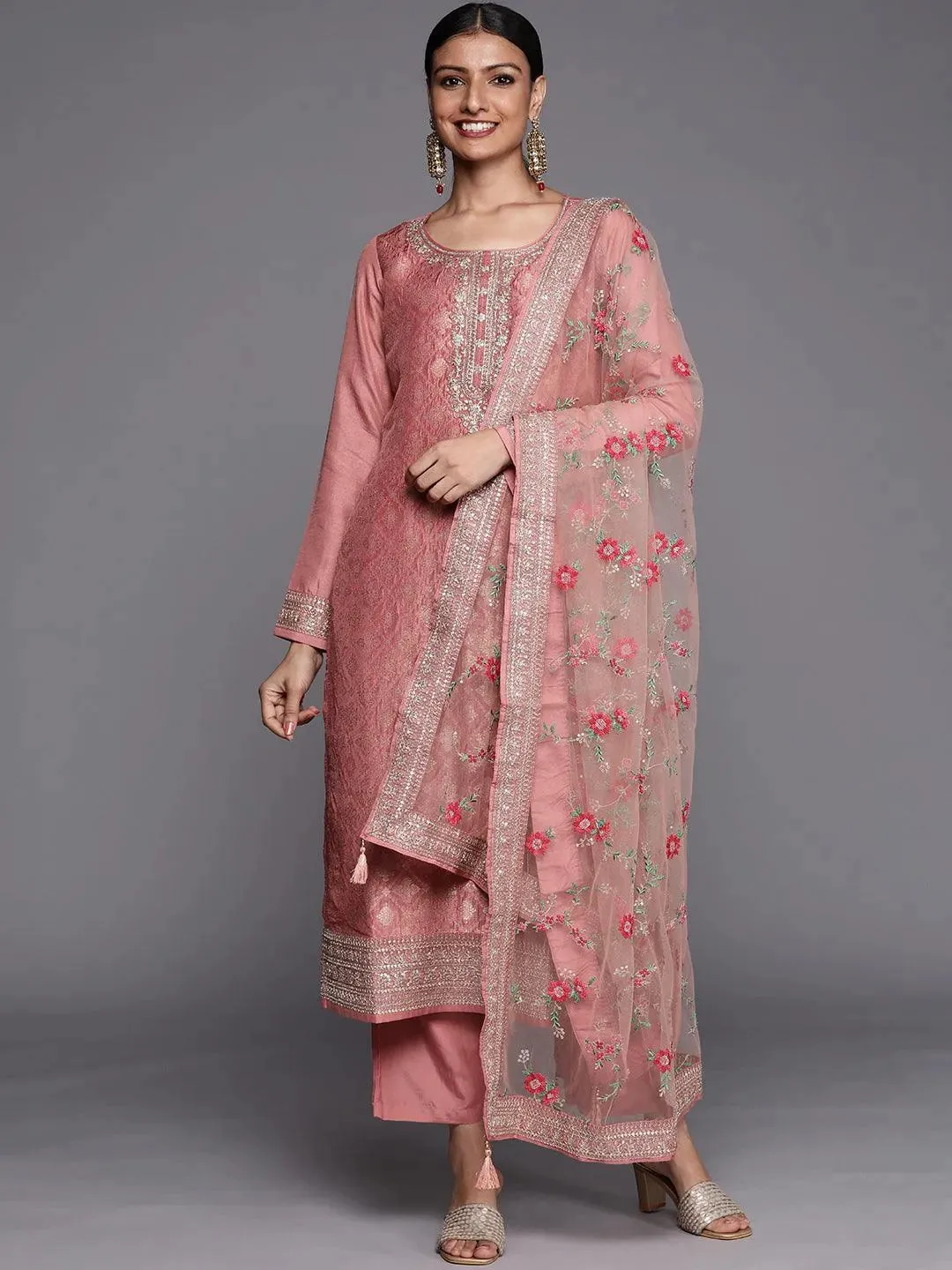 Straight Kurta With Dupatta (PACK OF 2)