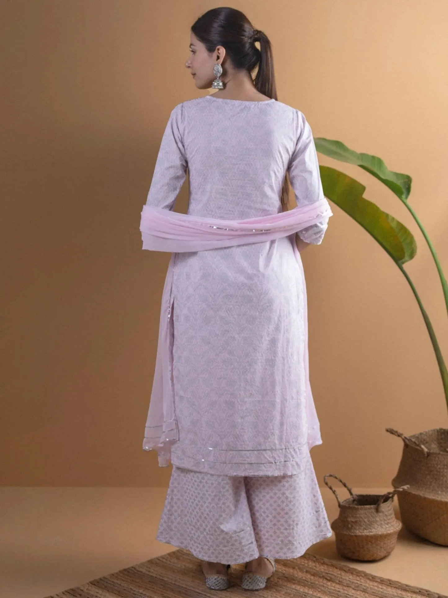 Straight Kurta With Dupatta (PACK OF 2)