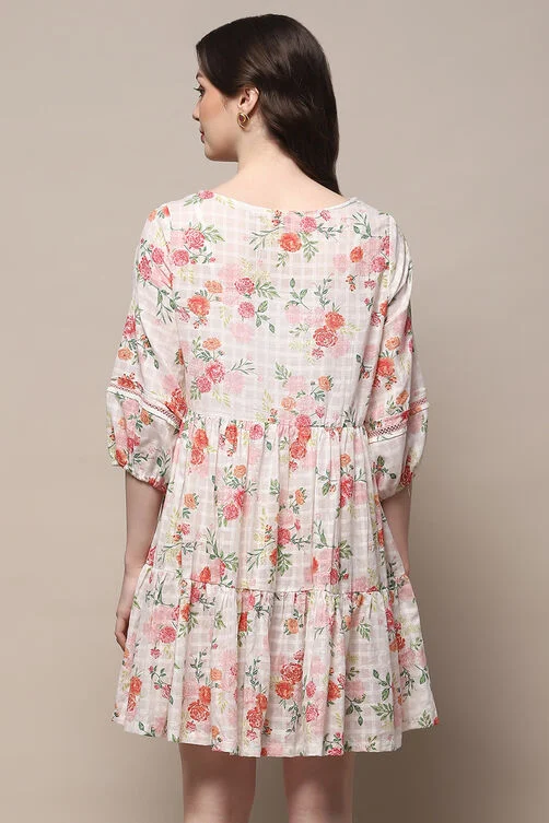 COTTON A-LINE DRESS (Pack Of 2)