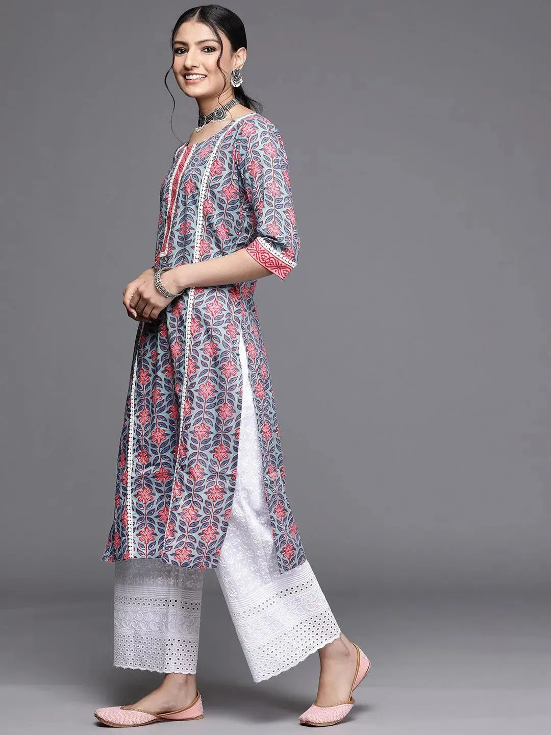 Printed Cotton Kurta (PACK OF 2)