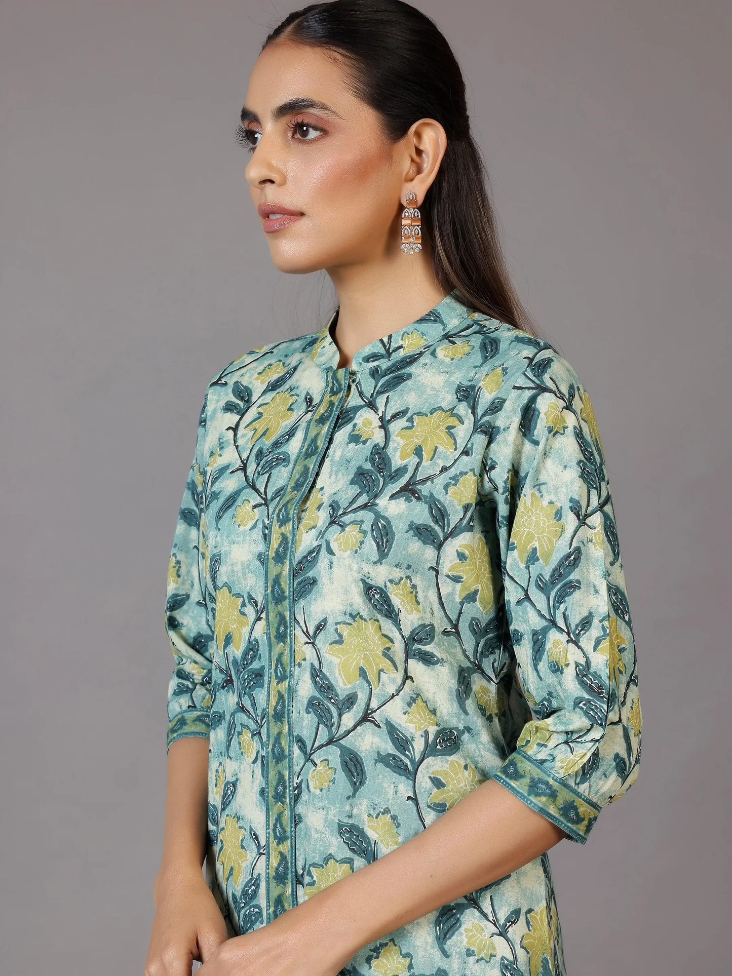 Printed Cotton Straight Kurti (PACK OF 2)